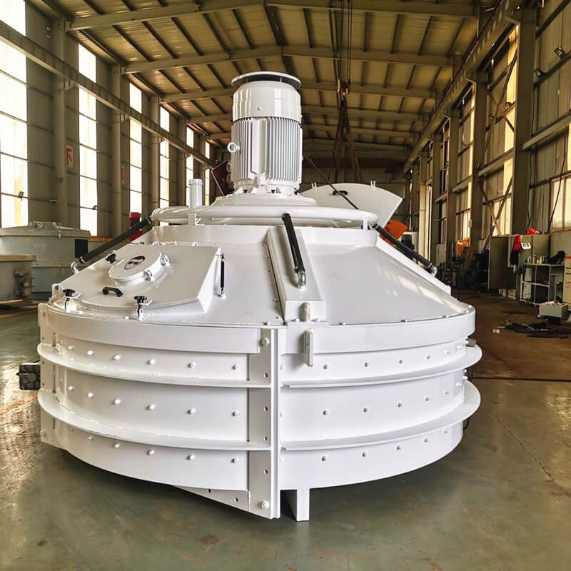 vertical shaft concrete mixer for ceramic mixing