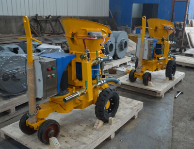 gunite machine to Jordan