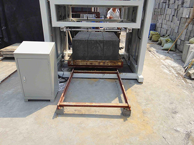 CLC foam concrete block cutters equipment