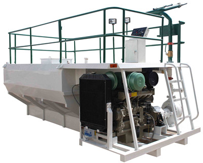 diesel engine hydroseeder