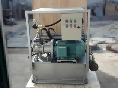 electric high pressure grout pump