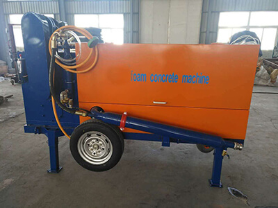 foam concrete machine for backfilling