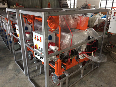 mortar spraying machine