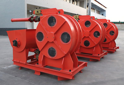 High abrasion resistance peristaltic hose pump