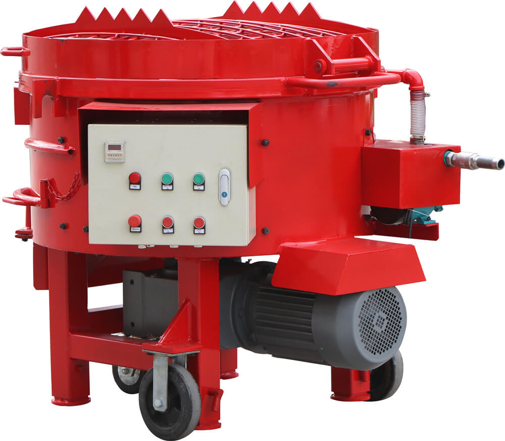 250kg refractory pan mixer