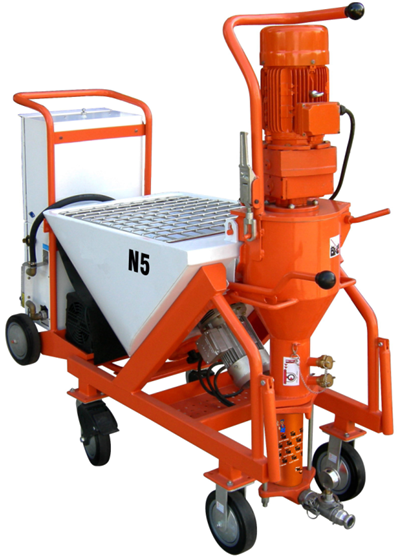 automatic plastering machine