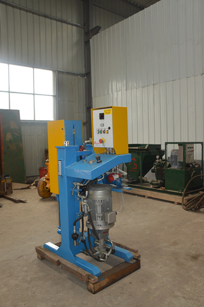 High efficiency cement grouting pump
