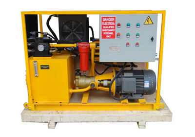 High-pressure grouting pump