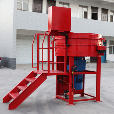 800kg castable refractory pan mixer