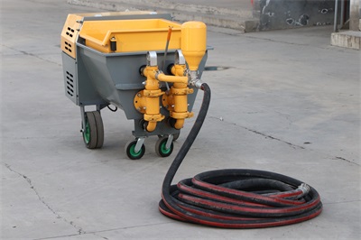 electric mortar spraying machine for wall