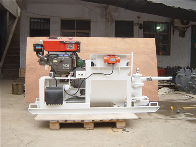 diesel mortar pump