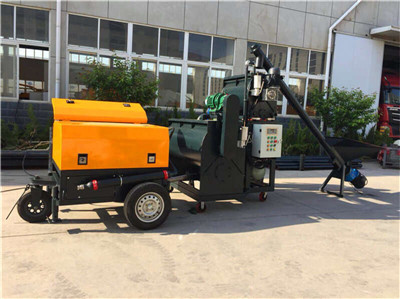 lightweight concrete machine for house roof