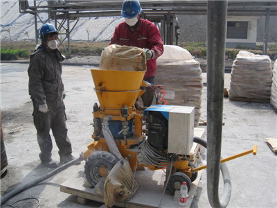 portable shotcrete machine