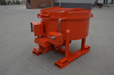 LRM500 refractory pan mixer