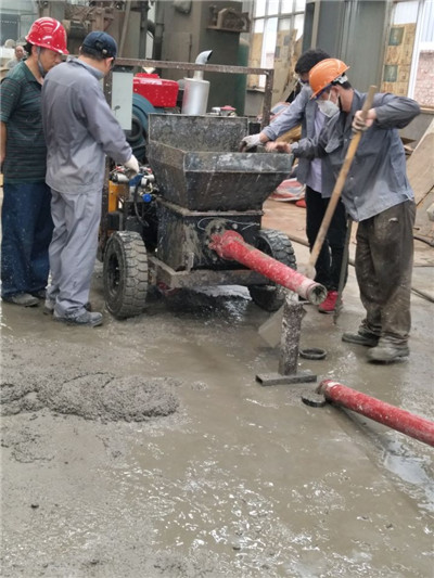 portable concrete pump for sale in indonesia