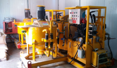 bentonite mixing and pumping machine for build tunnel