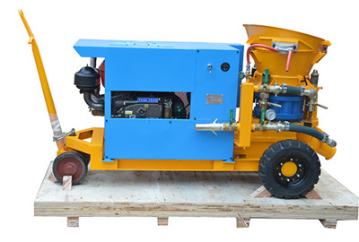 diesel engine shotcrete machine