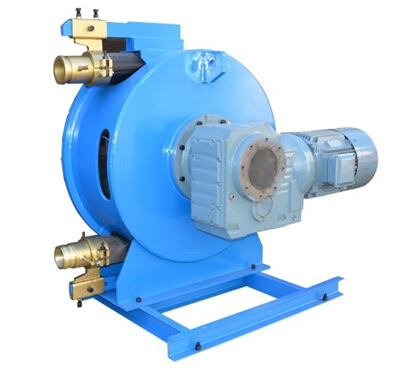 industrial hose peristaltic pump head