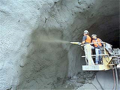 concrete spraying machine used for
tunnel engineering