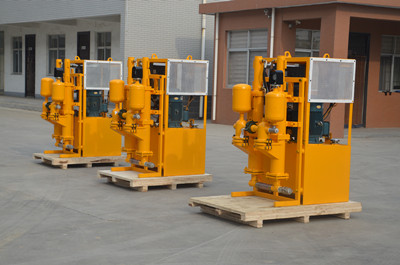 Grouting injection pump