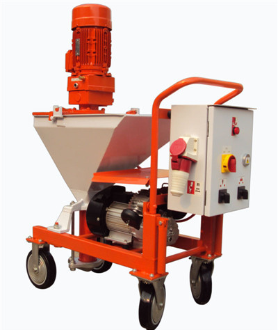 portable cement plastering machine