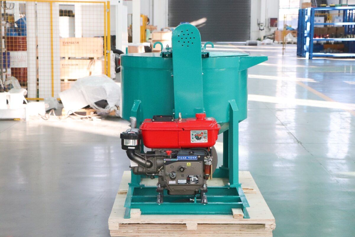 high speed diesel driven cement grout mixer