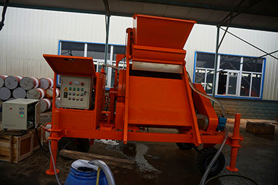 LD2000 foam concrete mixer density 