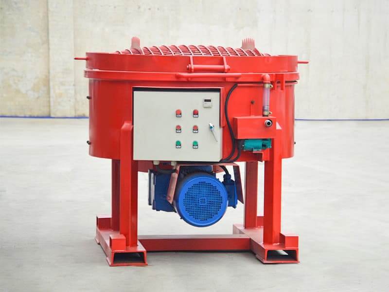 500kg refractory concrete pan mixer