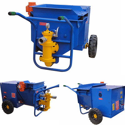 mortar spraying machine,