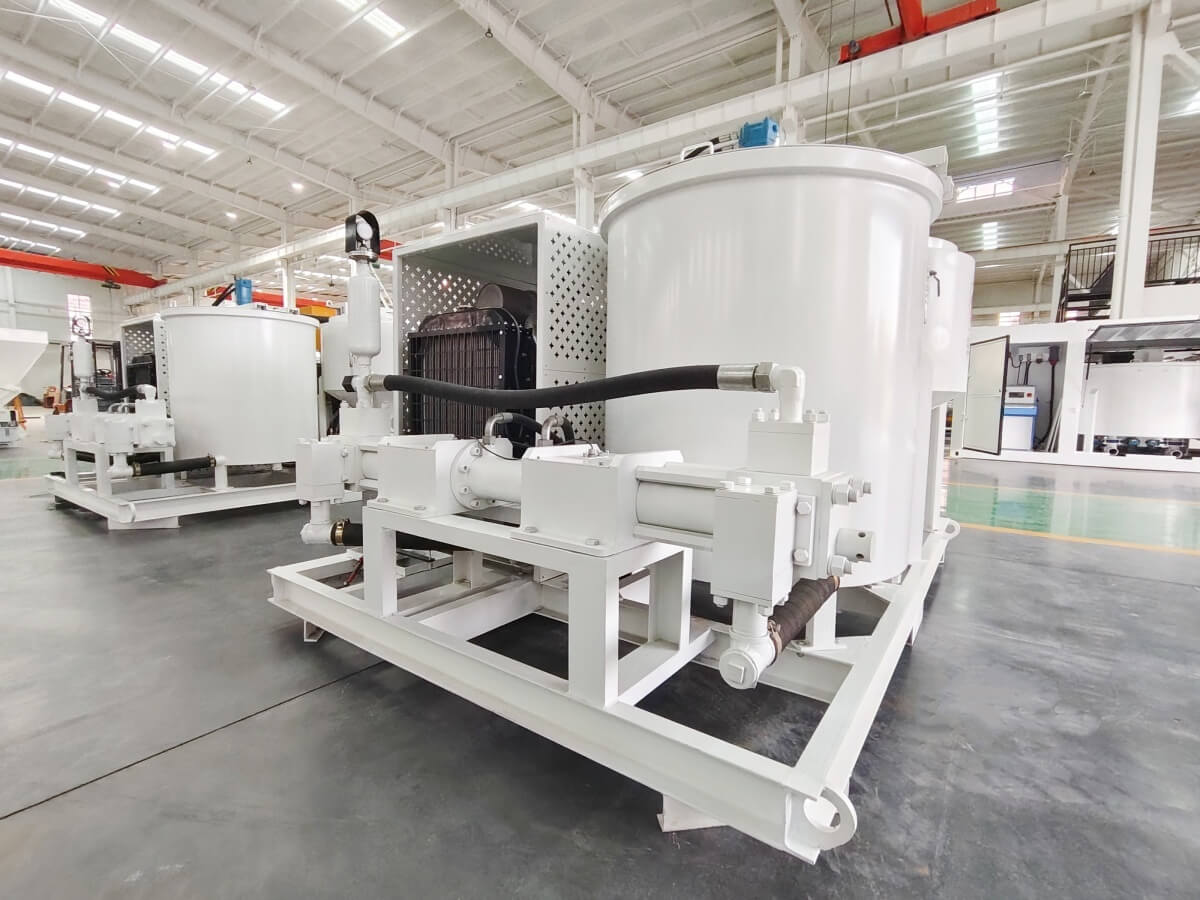 Backfill grout plant
