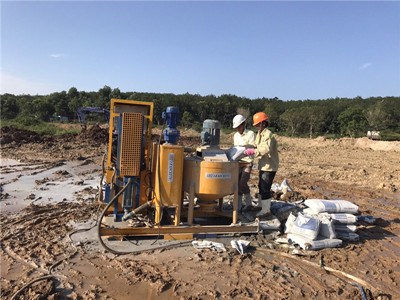 grout plant used for grouting cement