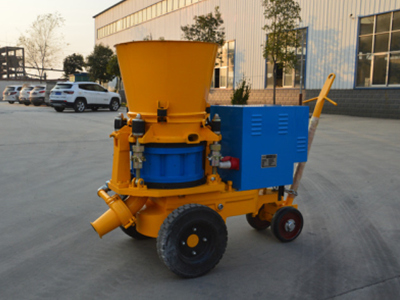 Chinese manufacturer dry mix refractory shotcrete machine