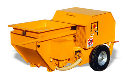 cement plastering machine