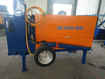 foam concrete machine