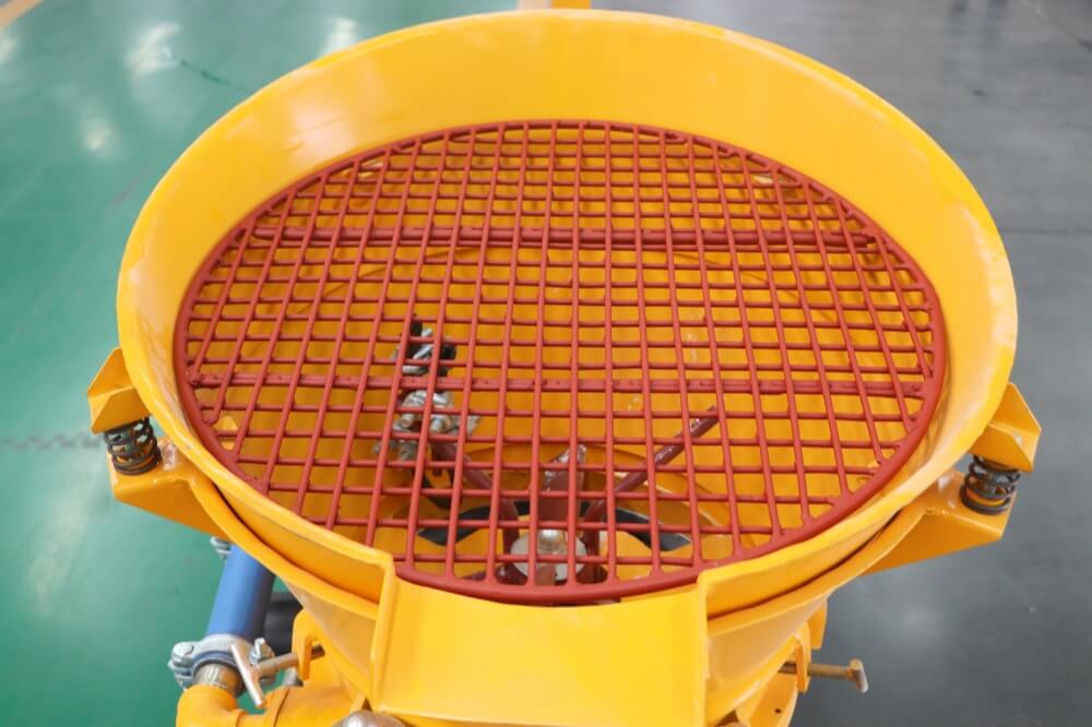 shotcrete machine hopper