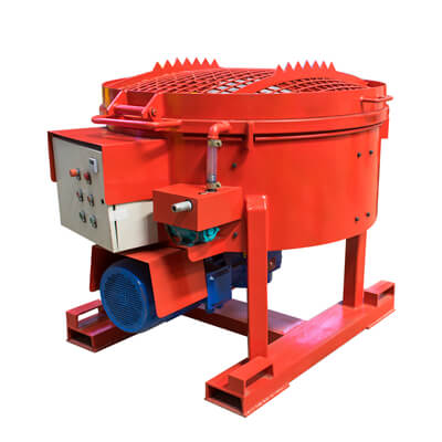 LRM500 refractory pan mixer