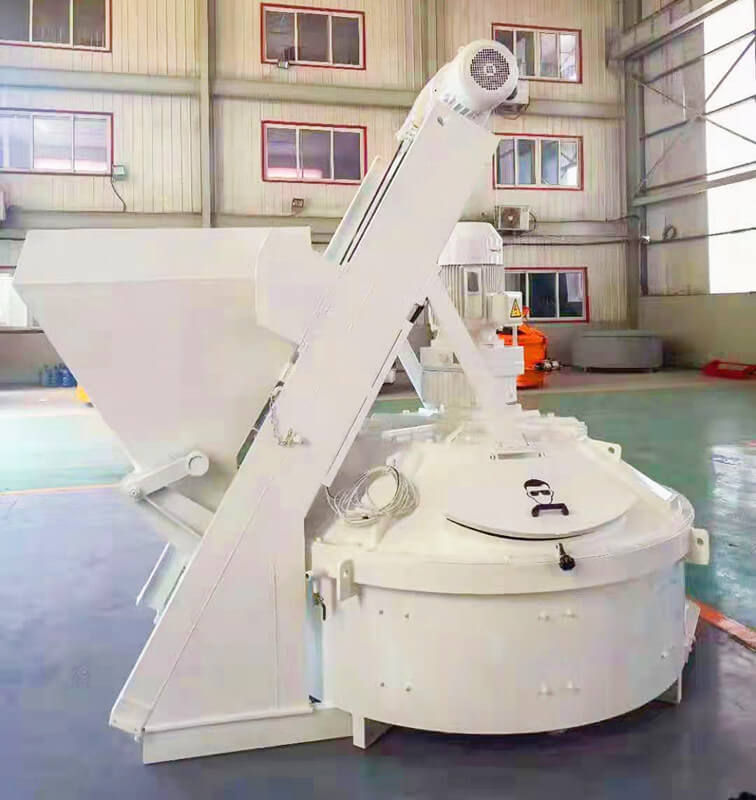 planetary mixer for brick making machine