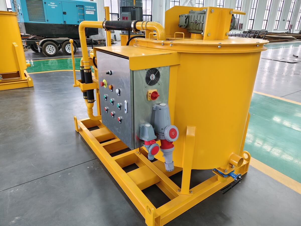 bentonite grout mixer