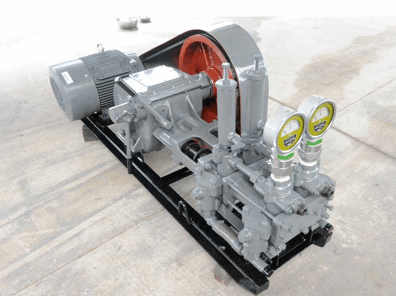 China double hydraulic grout pump