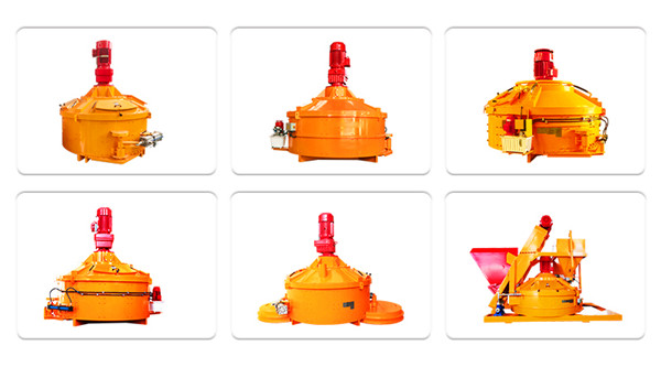Planetary refractory castable mixer