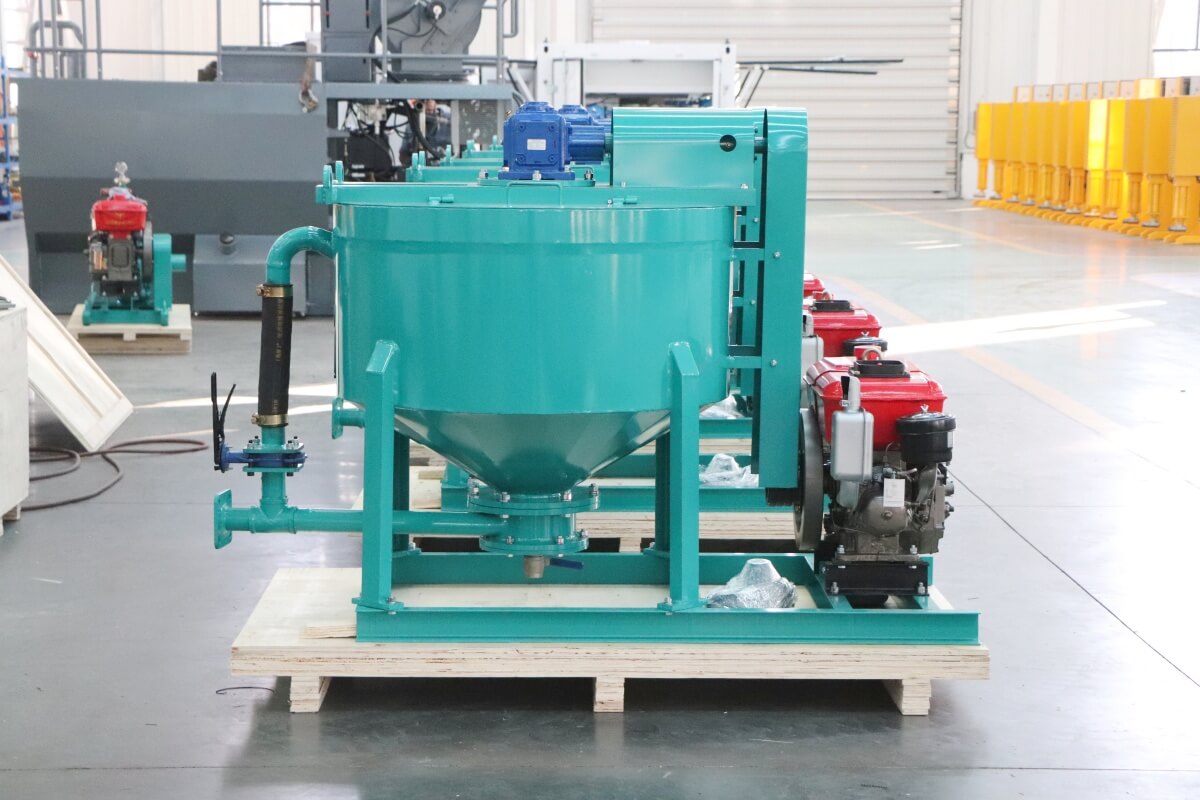 high speed diesel grout mixer