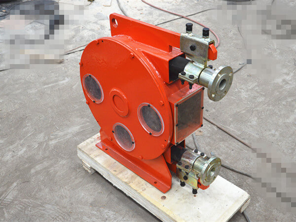 peristaltic hose pump and filter press