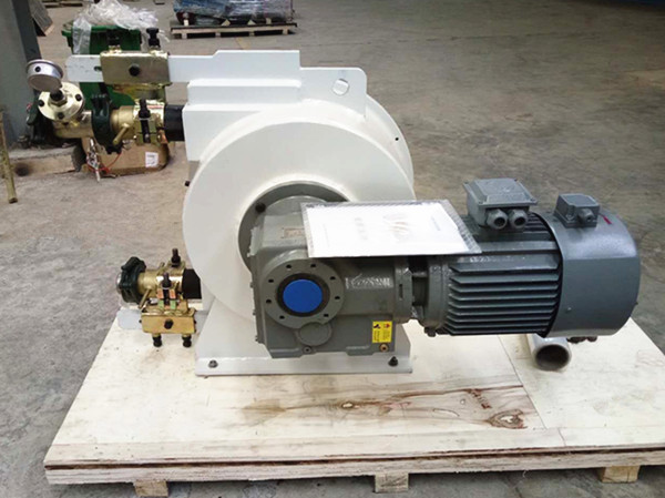 peristaltic hose pump for pumping latex