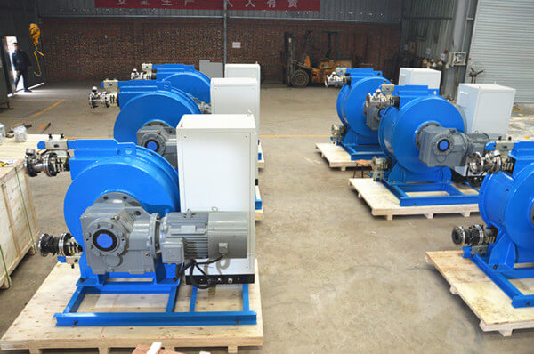hose pump for the mining industry