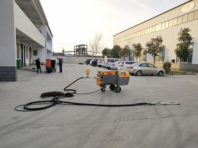 wall spraying mortar machine