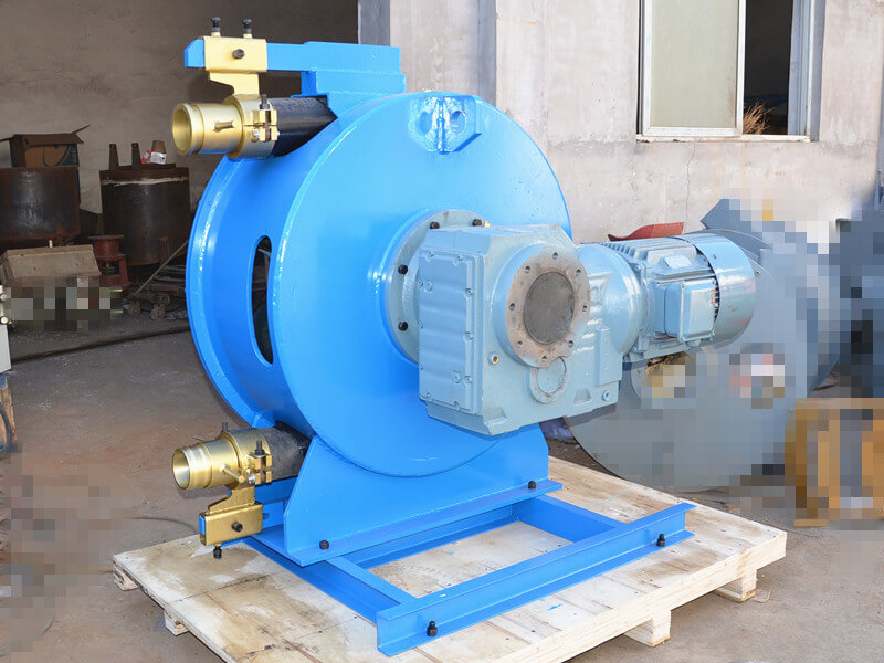 squeeze hose pump for pumping lightweight concrete