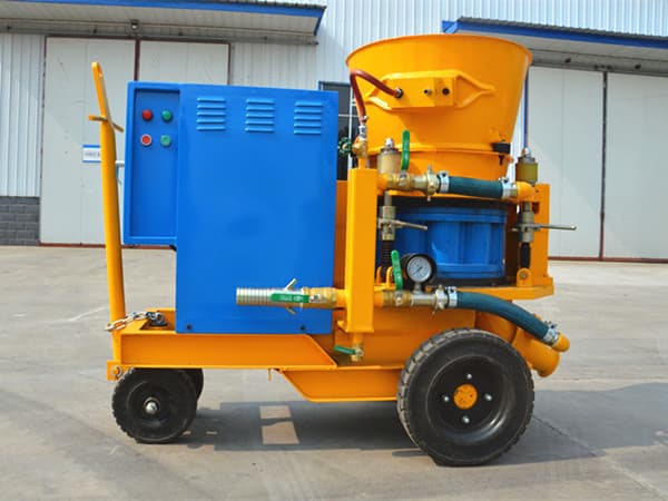 7m3/h dry shotcrete machine