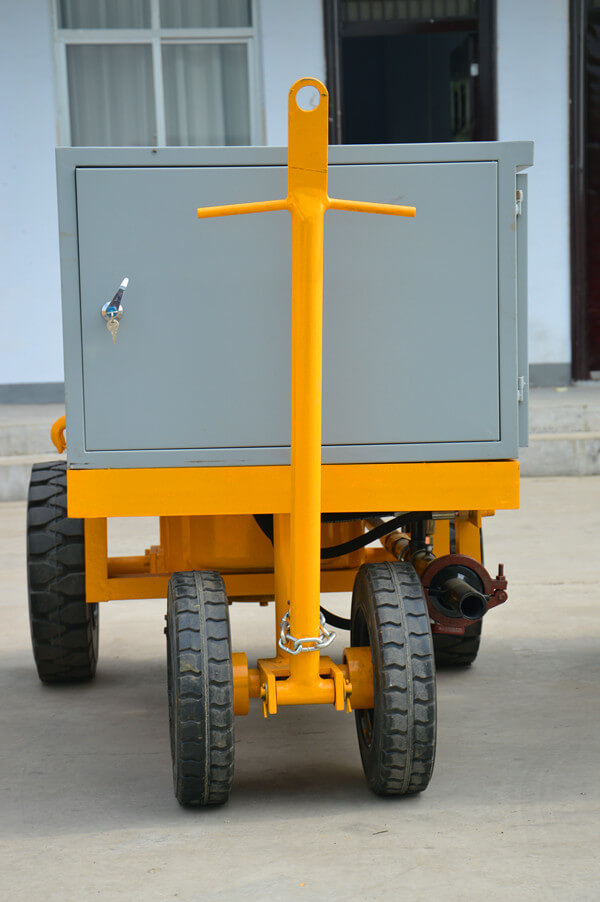 wet mix concrete spray machine factory