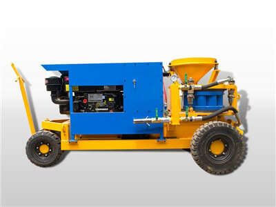 explosion proofing shotcrete machine
