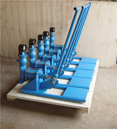 manual cement grouting pump